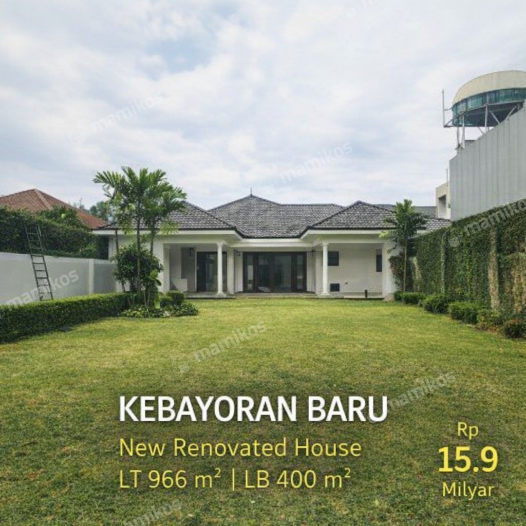 Rumah Sertifikat SHM 4 Kamar Tidur 3 Kamar Mandi Kebayoran Baru Jakarta Selatan - Photo 2