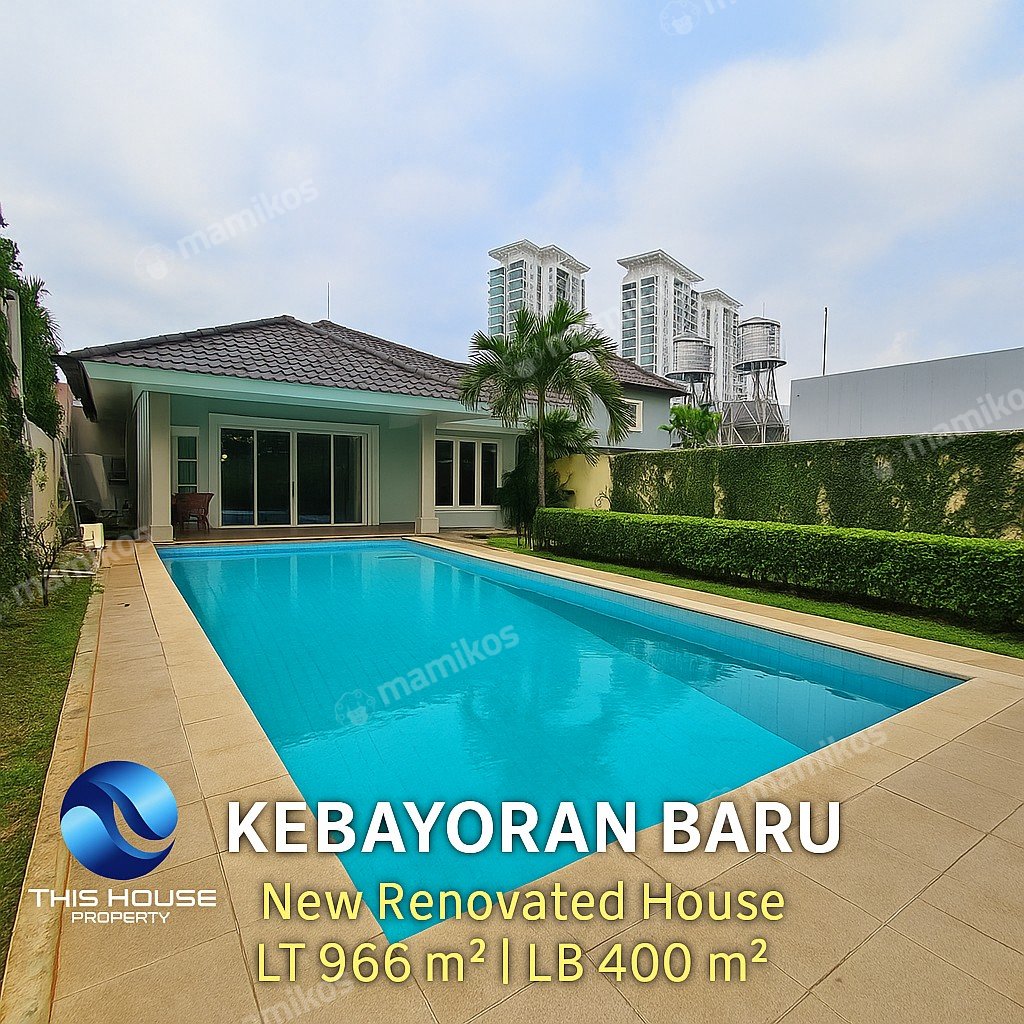 Rumah Sertifikat SHM 4 Kamar Tidur 3 Kamar Mandi Kebayoran Baru Jakarta Selatan - Photo 3