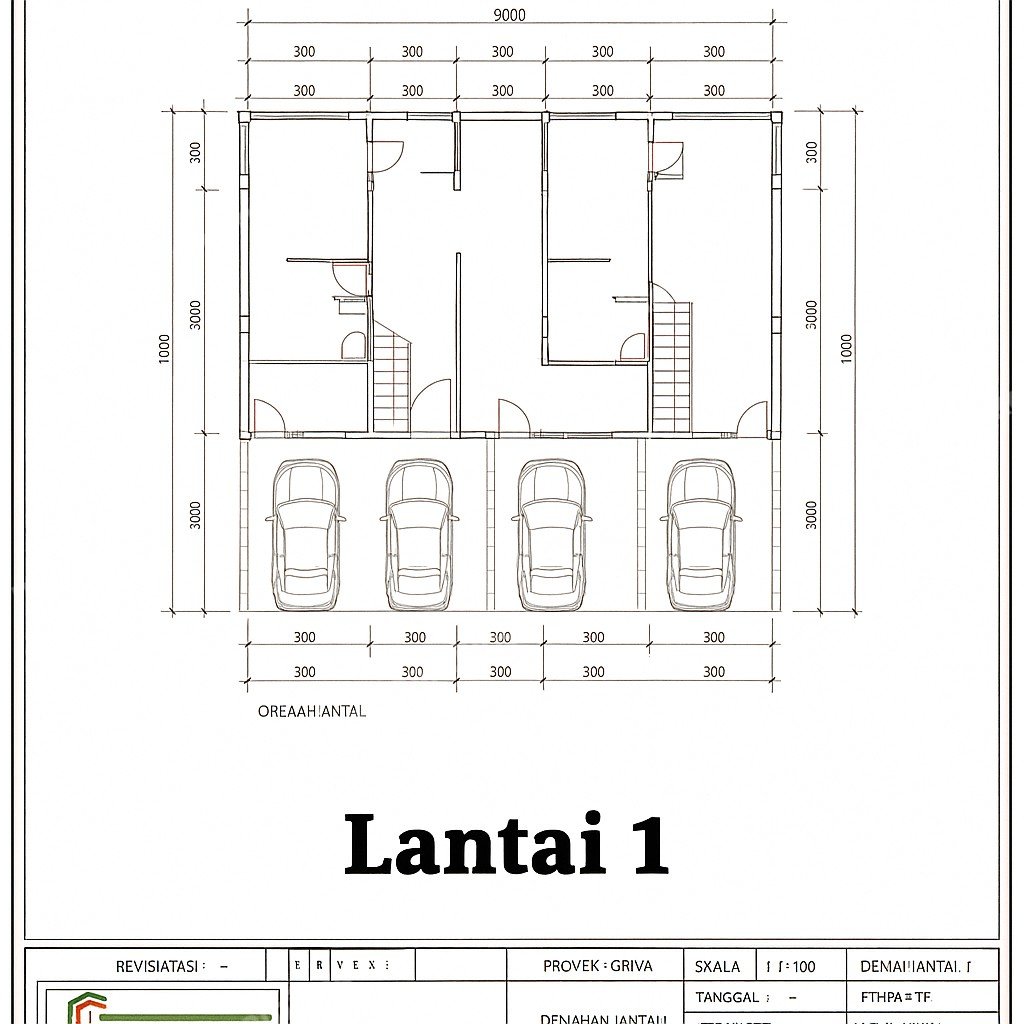 Rumah Sertifikat SHM 4 Kamar Tidur 5 Kamar Mandi Tomang Jakarta Barat - Photo 2