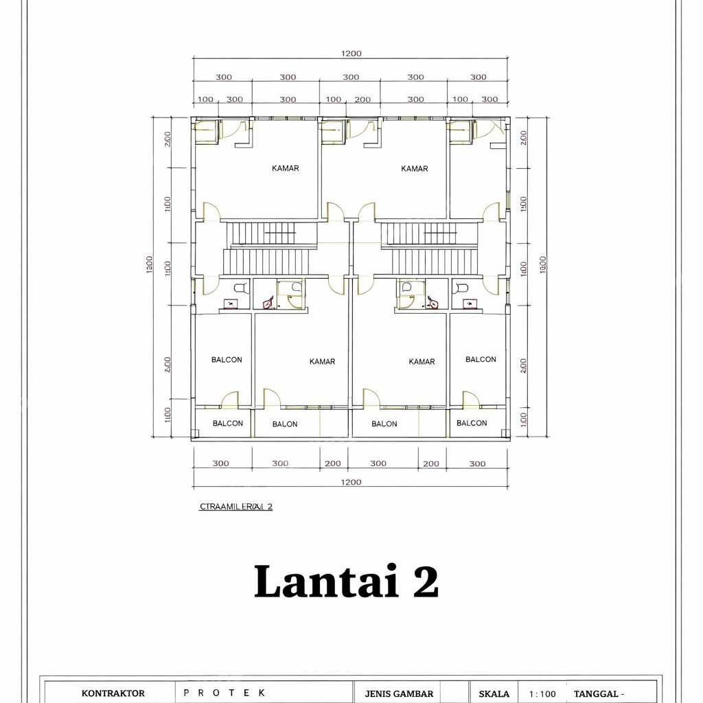 Rumah Sertifikat SHM 4 Kamar Tidur 5 Kamar Mandi Tomang Jakarta Barat - Photo 3