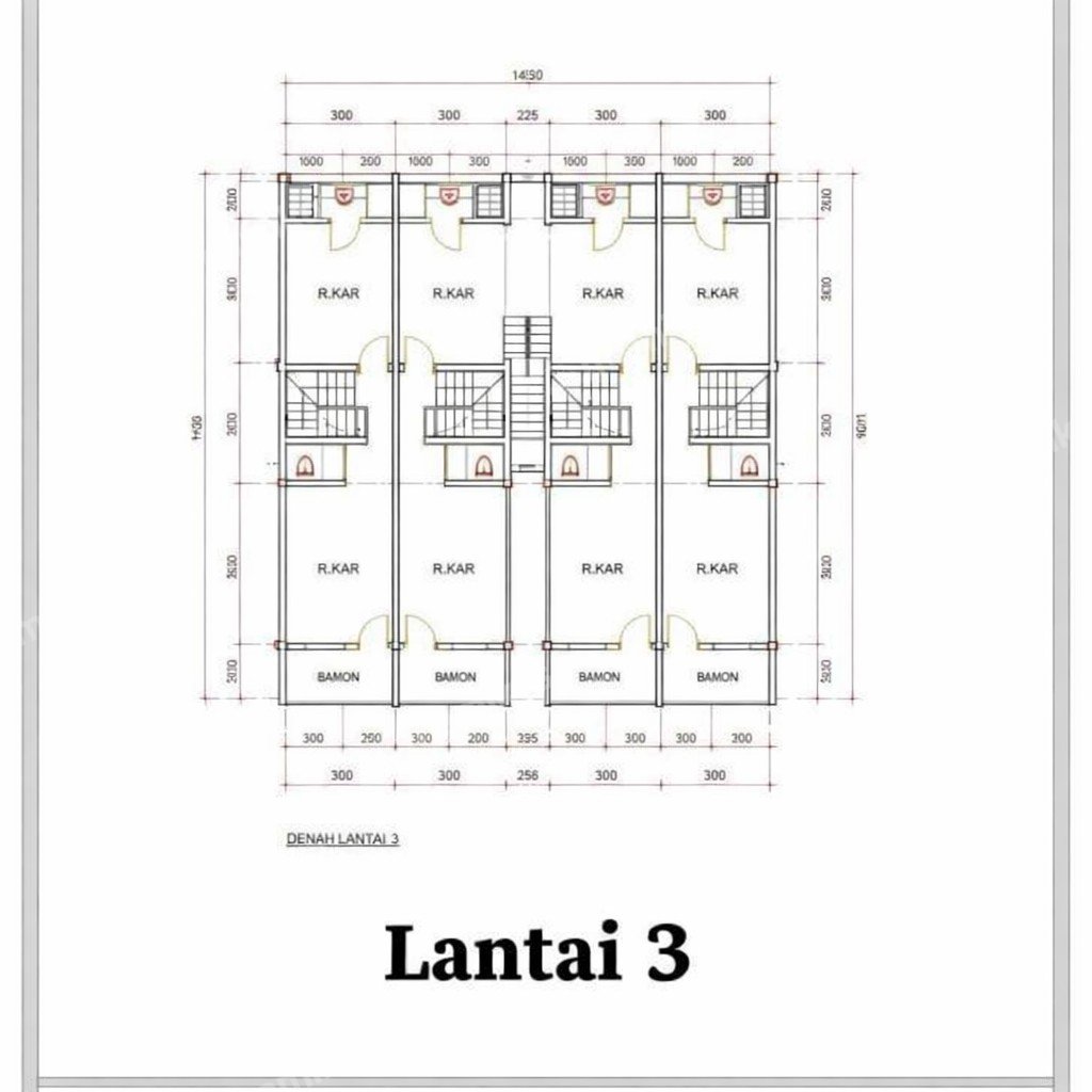 Rumah Sertifikat SHM 4 Kamar Tidur 5 Kamar Mandi Tomang Jakarta Barat - Photo 4