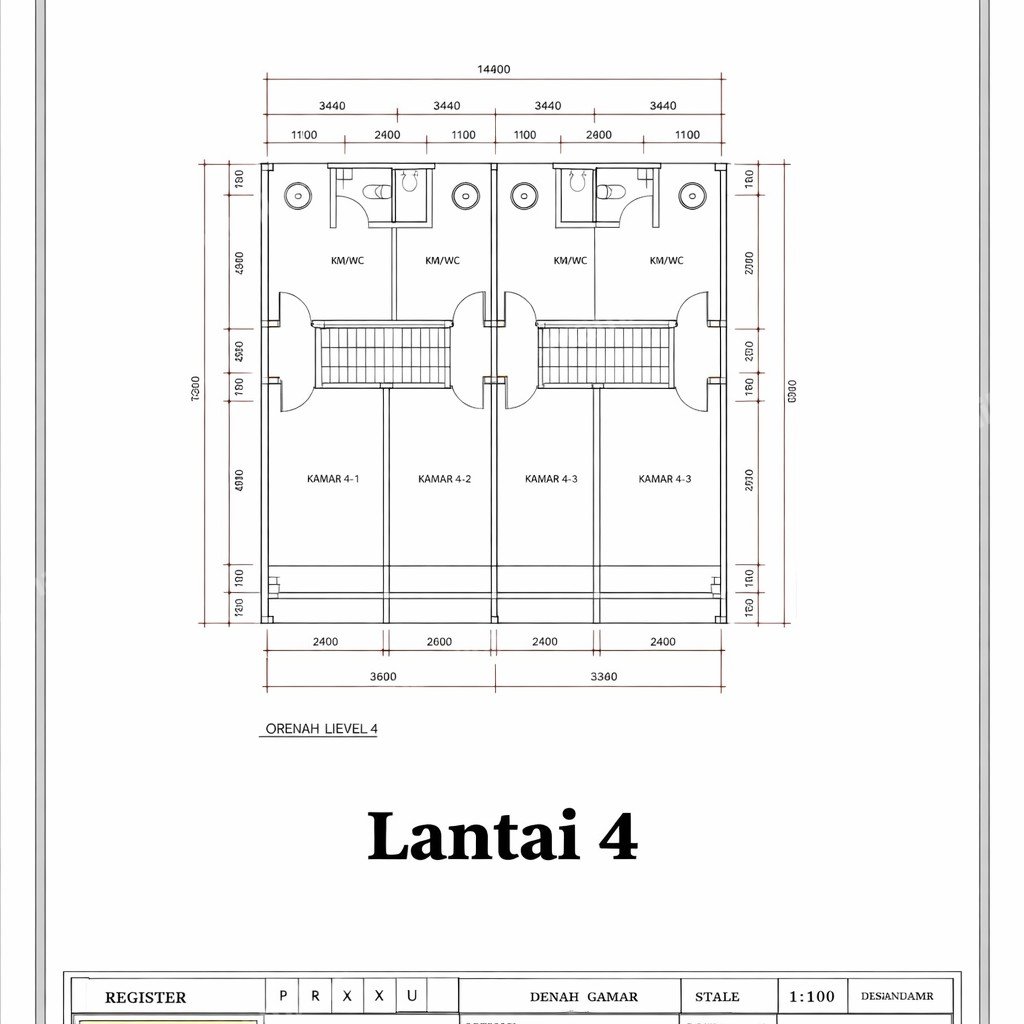 Rumah Sertifikat SHM 4 Kamar Tidur 5 Kamar Mandi Tomang Jakarta Barat - Photo 5