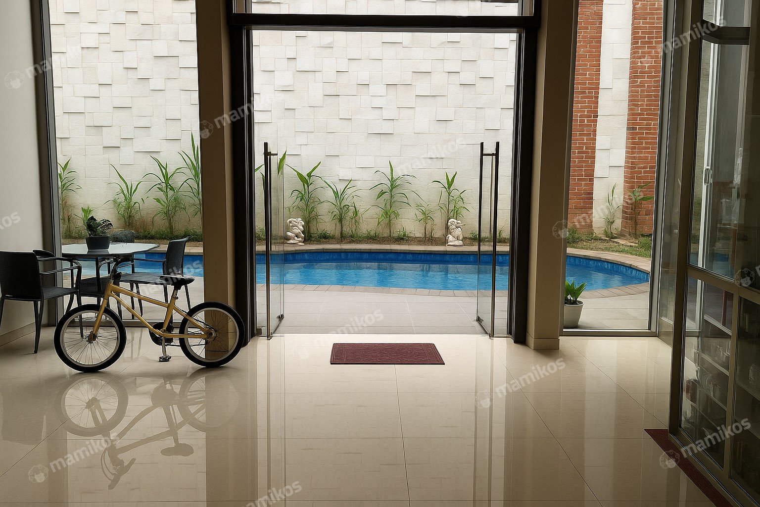 Rumah Sertifikat SHM 5 Kamar Tidur 4 Kamar Mandi Taman Palem Jakarta Barat - Photo 4