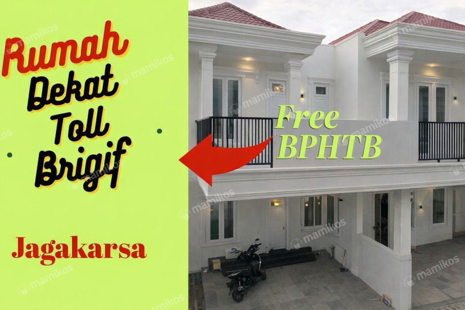 Rumah Baru Sertifikat SHM 4 Kamar Tidur Jagakarsa Jakarta Selatan - Photo 2