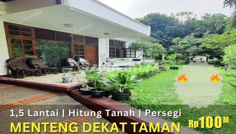 Rumah 5KT 3KM Menteng Jakarta Pusat