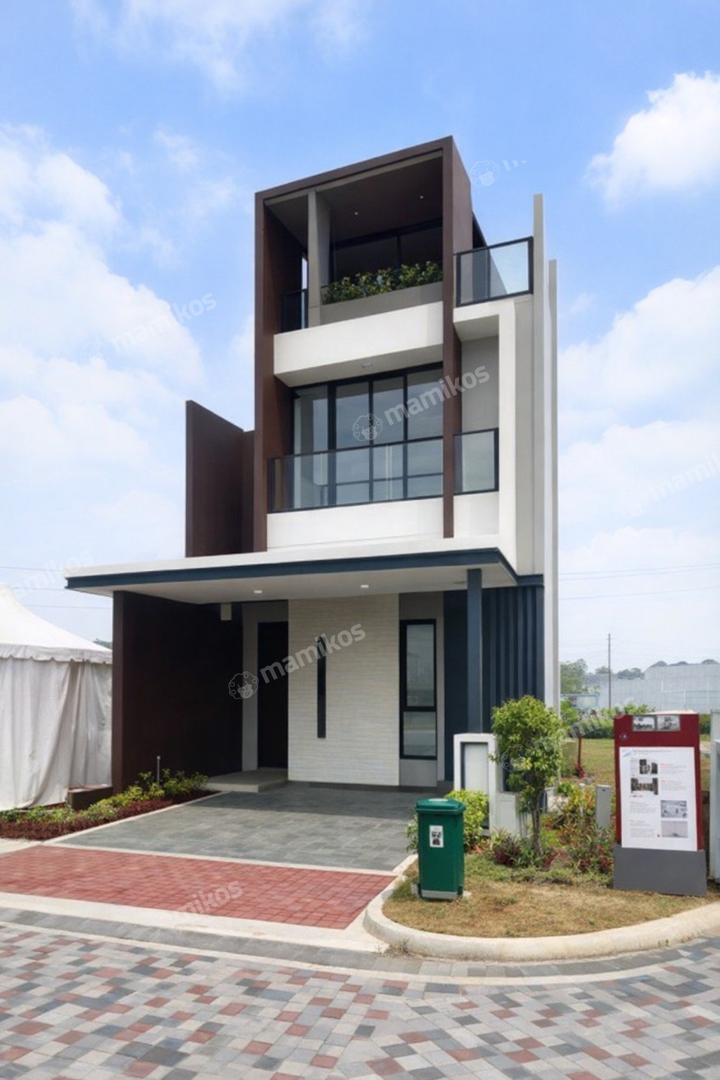 Rumah Baru 3 Kamar Tidur 3 Kamar Mandi Metland Puri Jakarta Barat - Photo 2