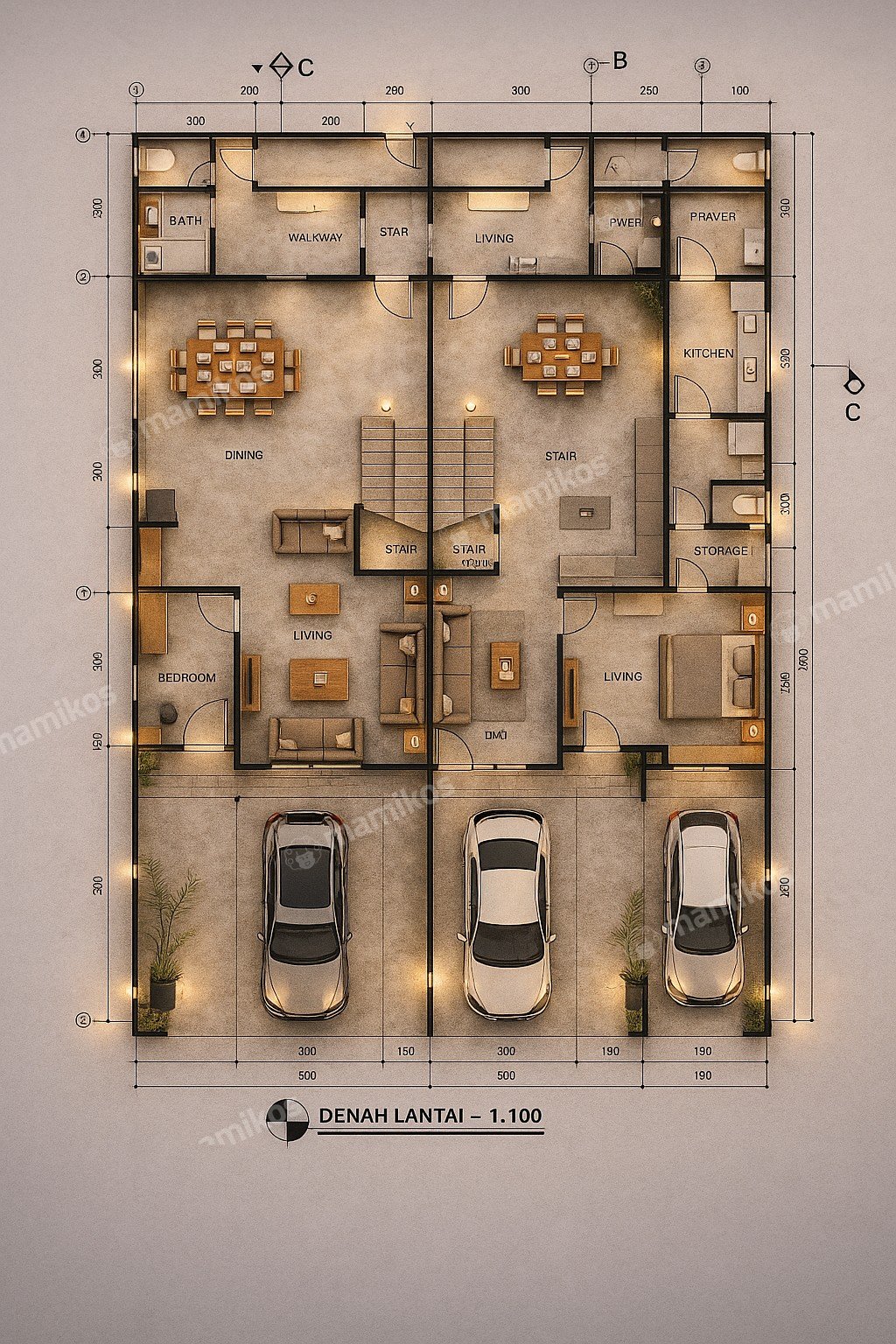 Rumah Sertifikat SHM 4 Kamar Tidur 4 Kamar Mandi Duri Kepa Jakarta Barat - Photo 4