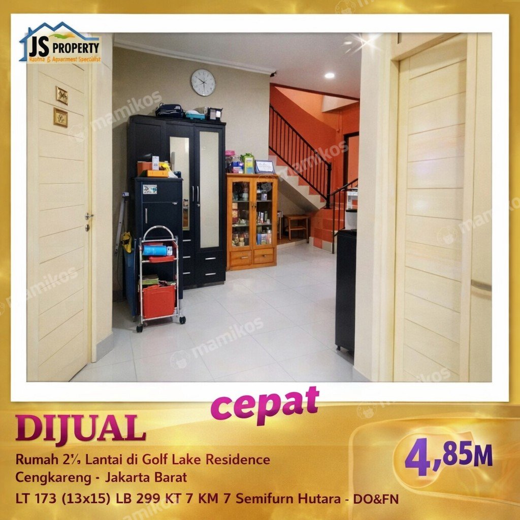 Rumah 6 Kamar Tidur 6 Kamar Mandi 2 Lantai Cengkareng Jakarta Barat - Photo 4