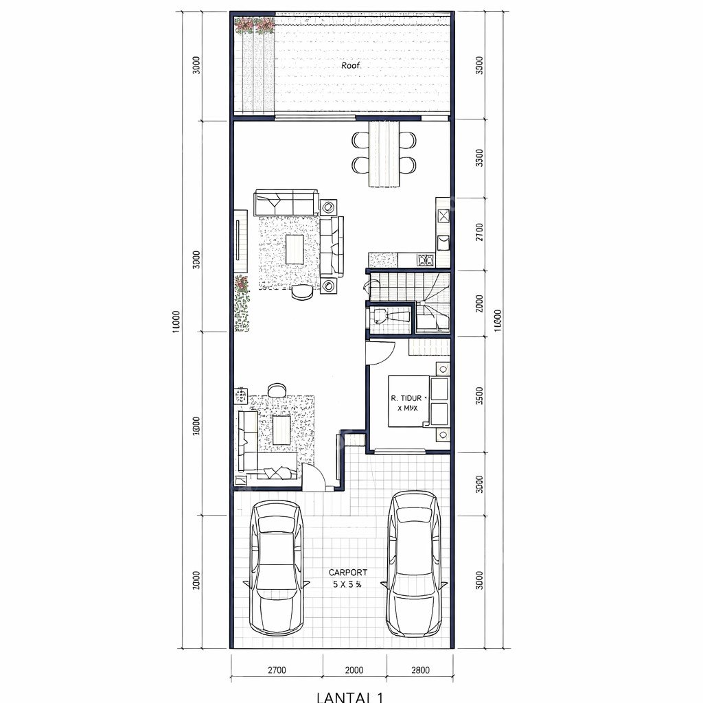 Rumah Sertifikat SHM 4 Kamar Tidur 4 Kamar Mandi Pondok Indah Jakarta Selatan - Photo 2