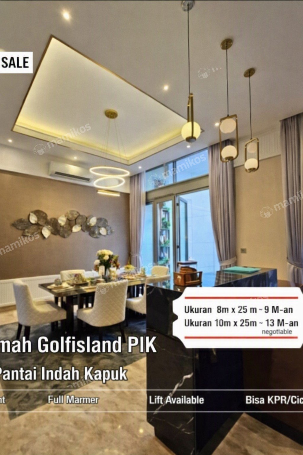 Rumah Sertifikat SHM 3 Kamar Tidur 3 Kamar Mandi Pantai Indah Kapuk Jakarta Utara - Photo 3