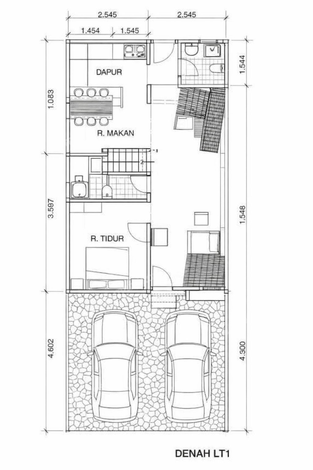 Rumah Baru Sertifikat SHM 6 Kamar Tidur Matraman Jakarta Timur - Photo 4