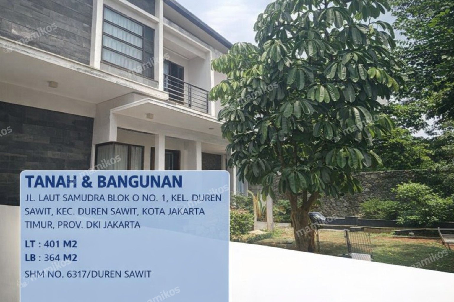 Rumah Sertifikat SHM 3 Kamar Tidur 3 Kamar Mandi Duren Sawit Jakarta Timur