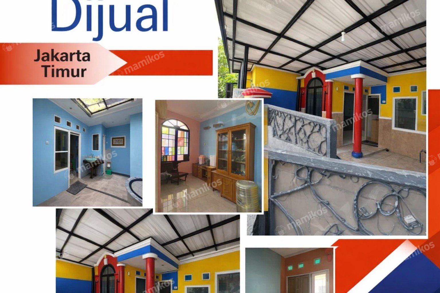 Rumah Sertifikat SHM 4 Kamar Tidur 2 Kamar Mandi Condet Jakarta Timur