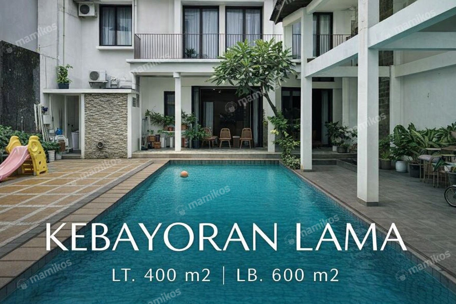 Rumah Sertifikat SHM 6 Kamar Tidur 5 Kamar Mandi Kebayoran Lama Jakarta Selatan