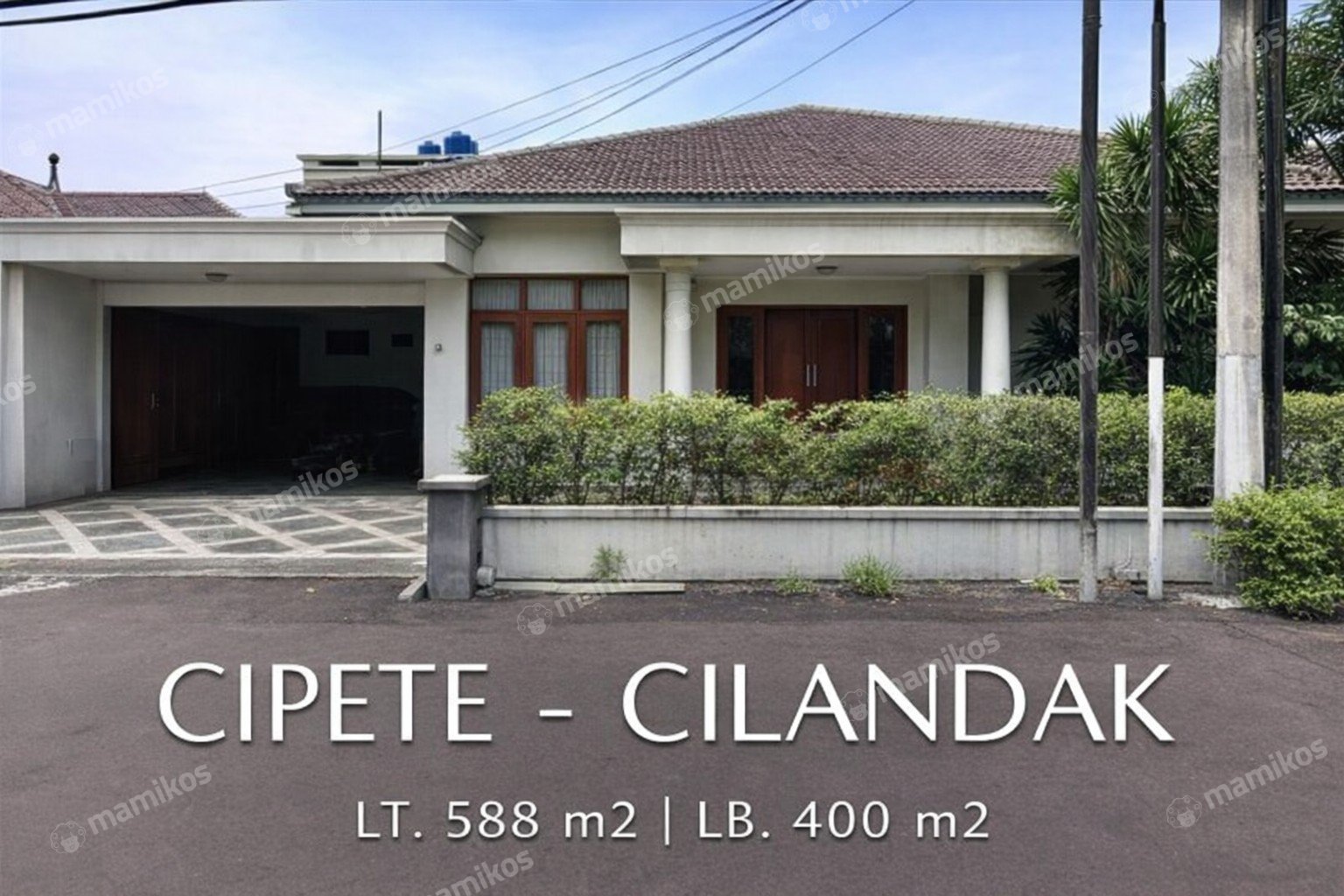 Rumah Sertifikat SHM 4 Kamar Tidur 3 Kamar Mandi Cipete Jakarta Selatan