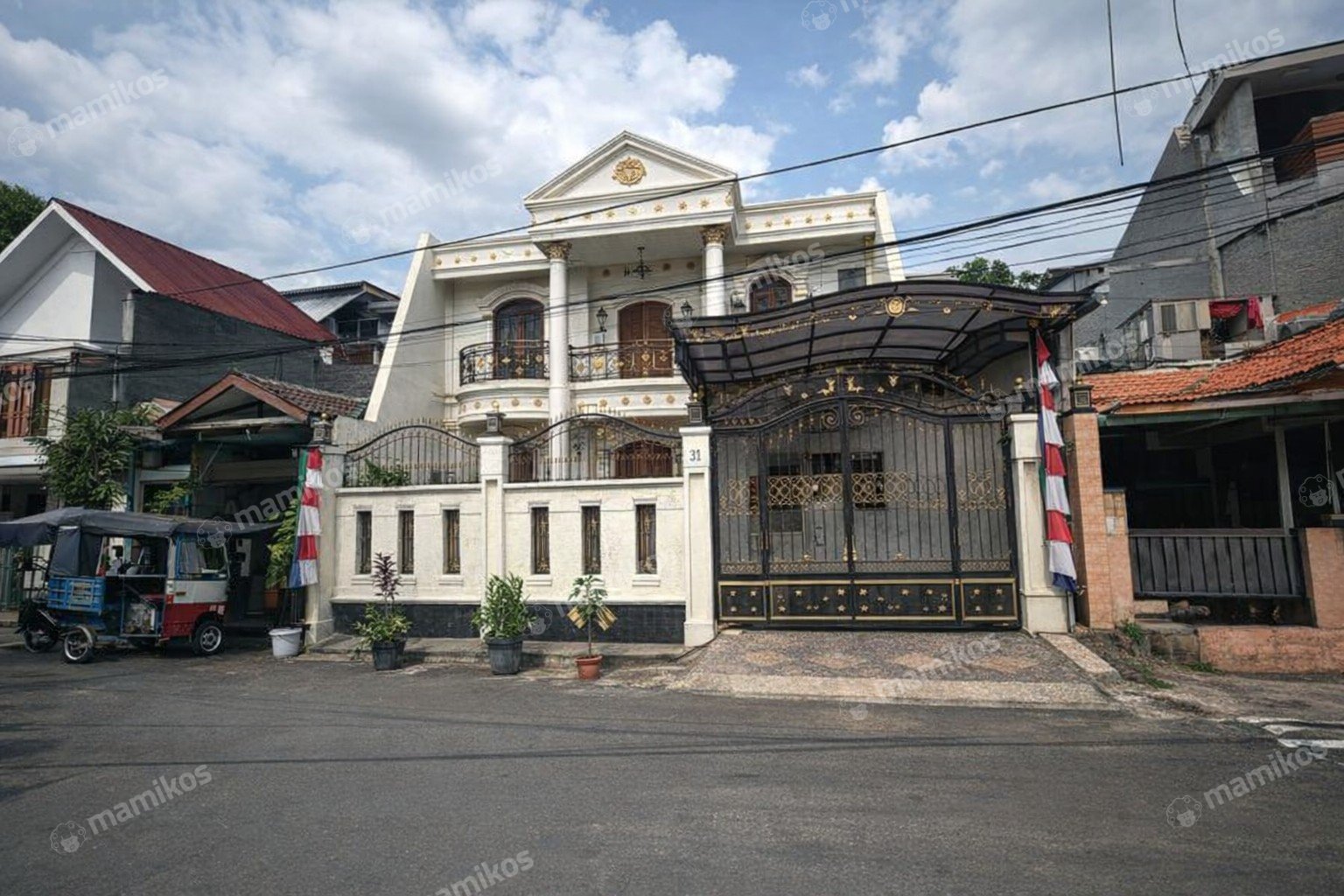 Rumah Sertifikat SHM 4 Kamar Tidur 4 Kamar Mandi Palmerah Jakarta Barat