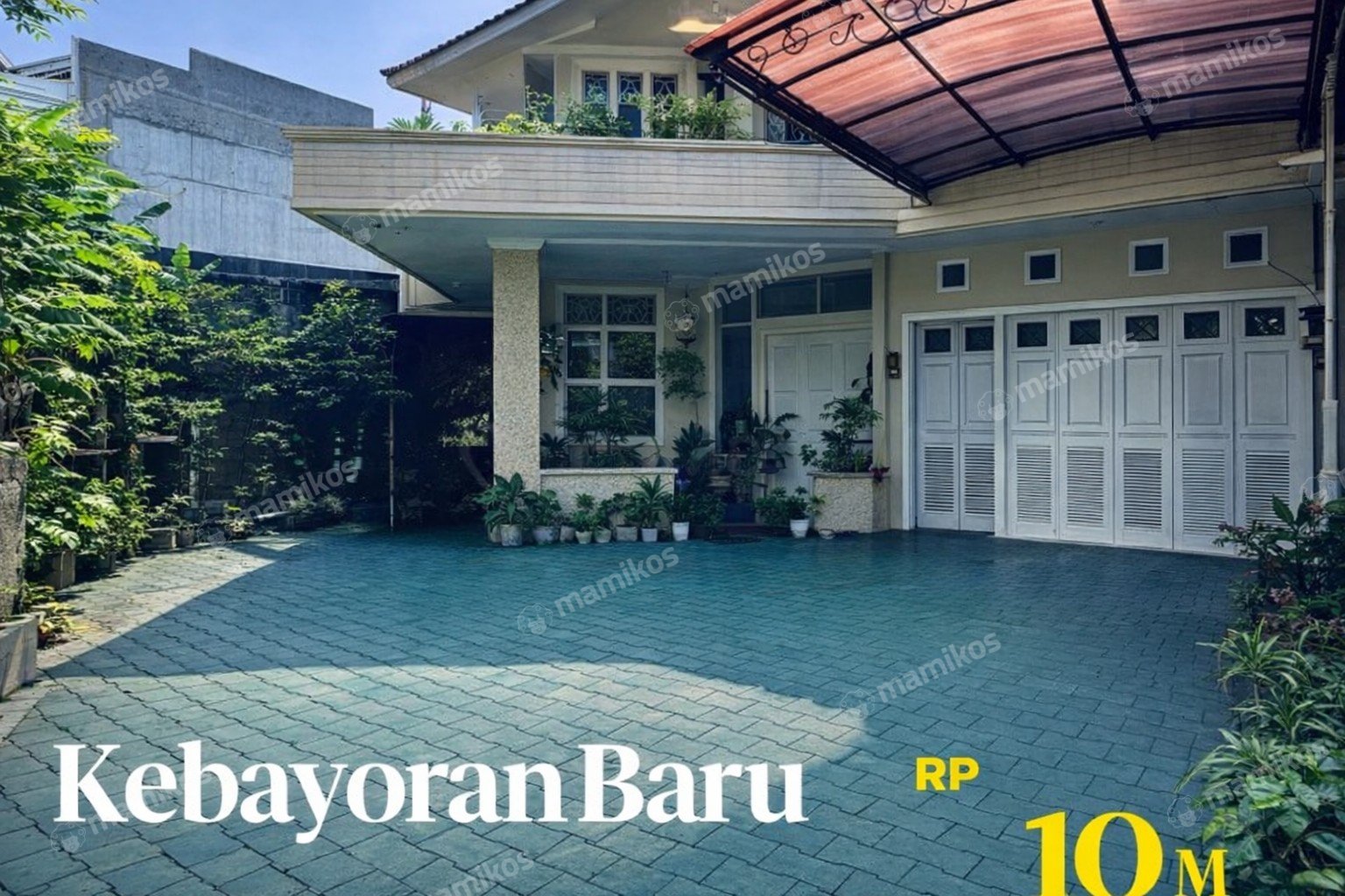 Rumah Sertifikat SHM 8 Kamar Tidur 2 Lantai Kebayoran Baru Jakarta Selatan