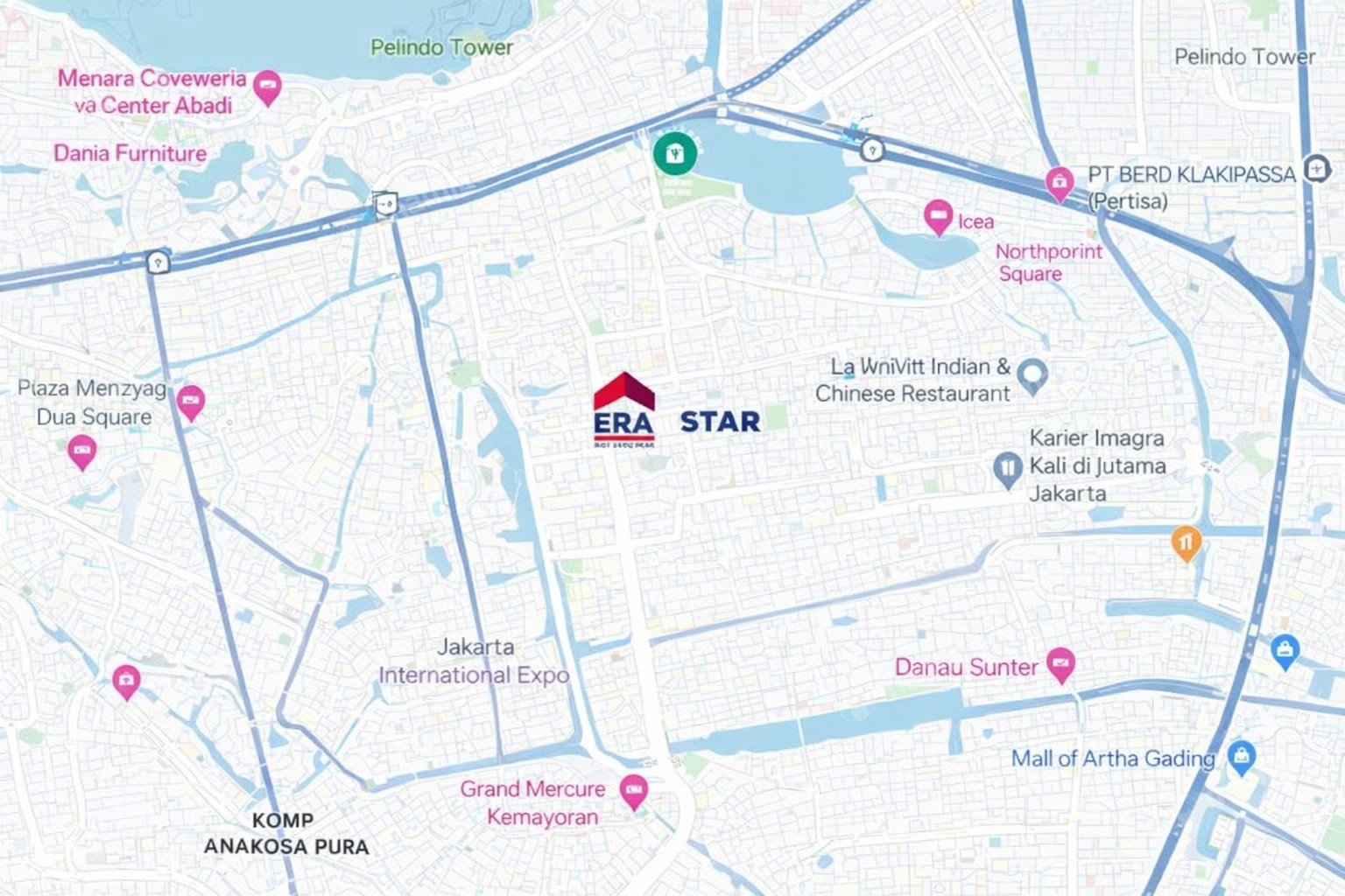 Rumah Sertifikat SHM 4 Kamar Tidur 3 Kamar Mandi Sunter Jakarta Utara - Photo 3