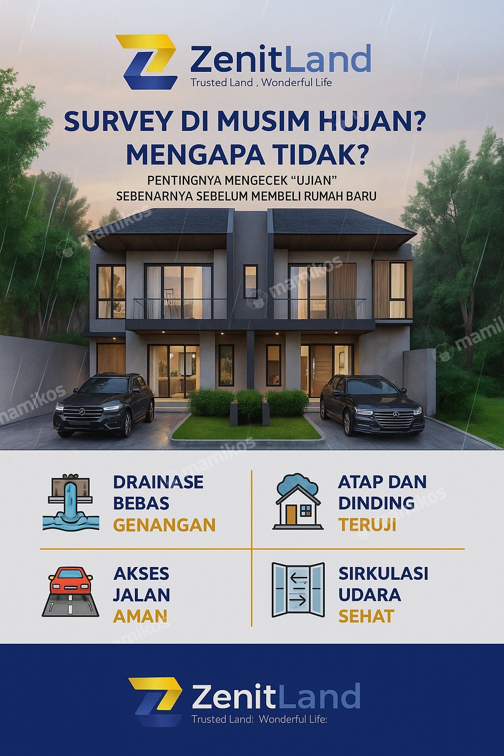 Rumah Sertifikat SHM 3 Kamar Tidur 2 Kamar Mandi Rempoa Ciputat Timur Jakarta Selatan - Photo 3