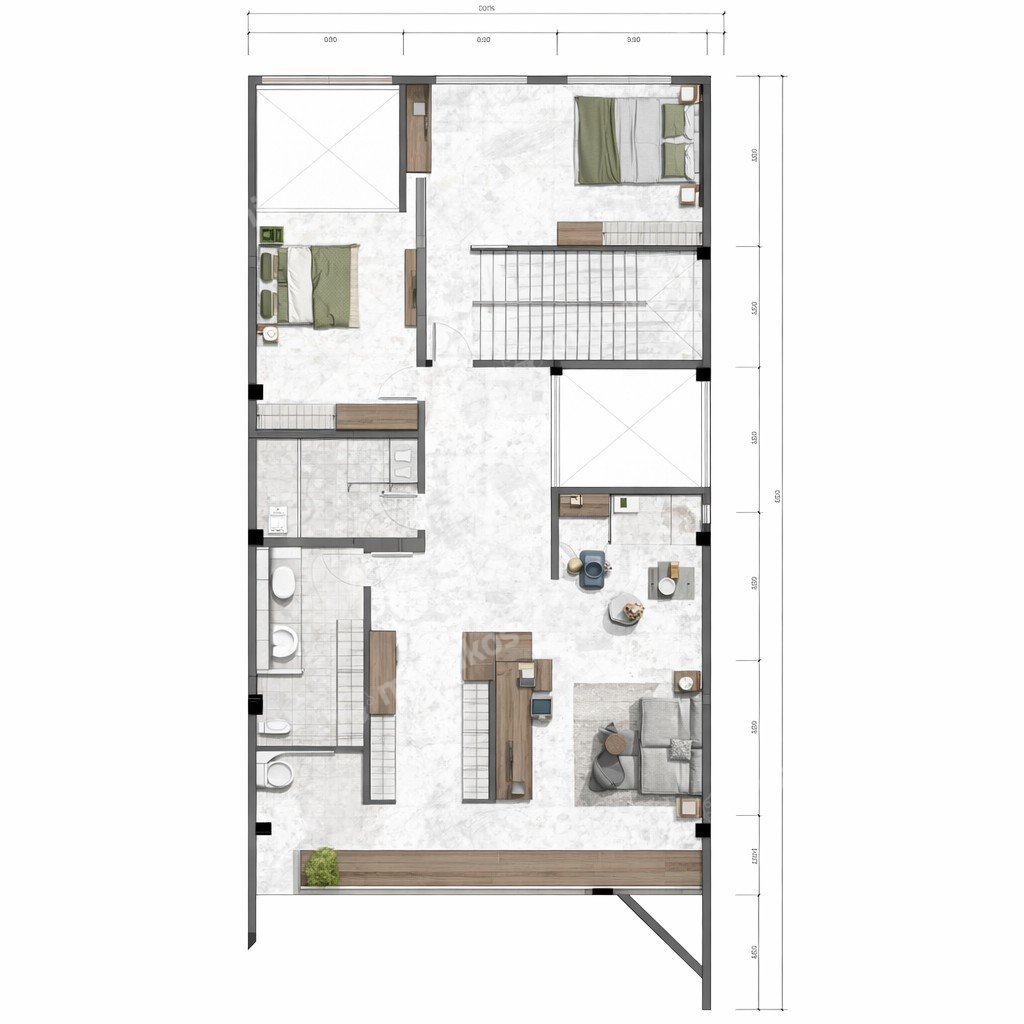 Rumah 6 Kamar Tidur 4 Kamar Mandi 4 Lantai Kembangan Jakarta Barat - Photo 4