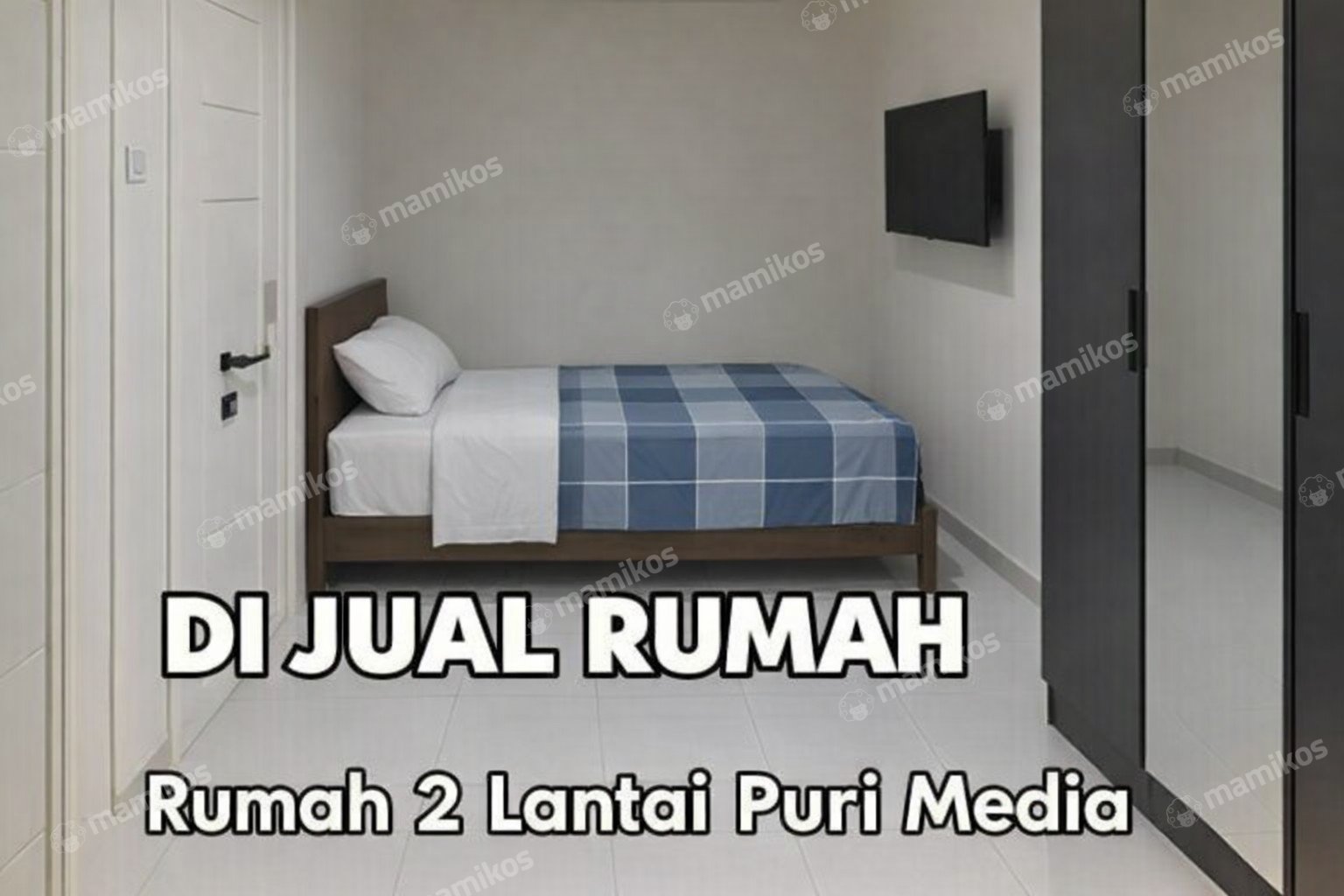Rumah Sertifikat SHM 4 Kamar Tidur 2 Kamar Mandi Puri Media Jakarta Barat