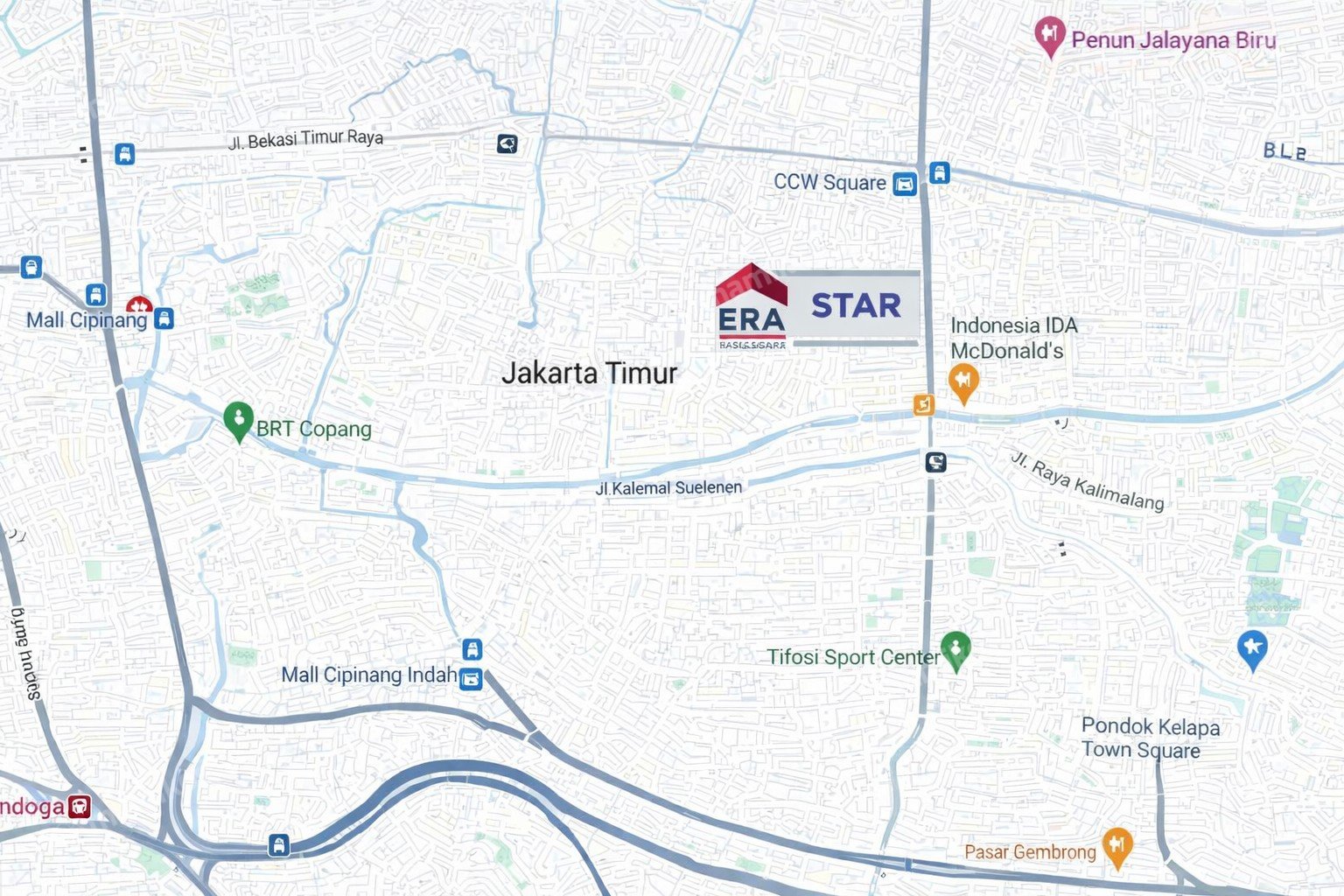 Rumah Sertifikat HGB 6 Kamar Tidur 3 Kamar Mandi Duren Sawit Jakarta Timur - Photo 2