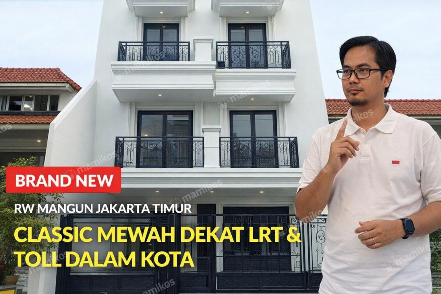 Rumah Sertifikat SHM 3 Kamar Tidur 3 Kamar Mandi Rawamangun Jakarta Timur - Photo 2