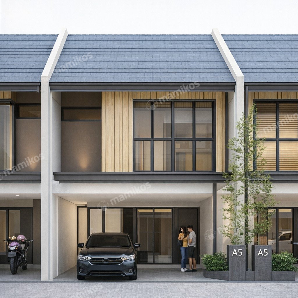 Rumah Sertifikat SHM 3 Kamar Tidur 3 Kamar Mandi Bambu Apus Jakarta Timur - Photo 2