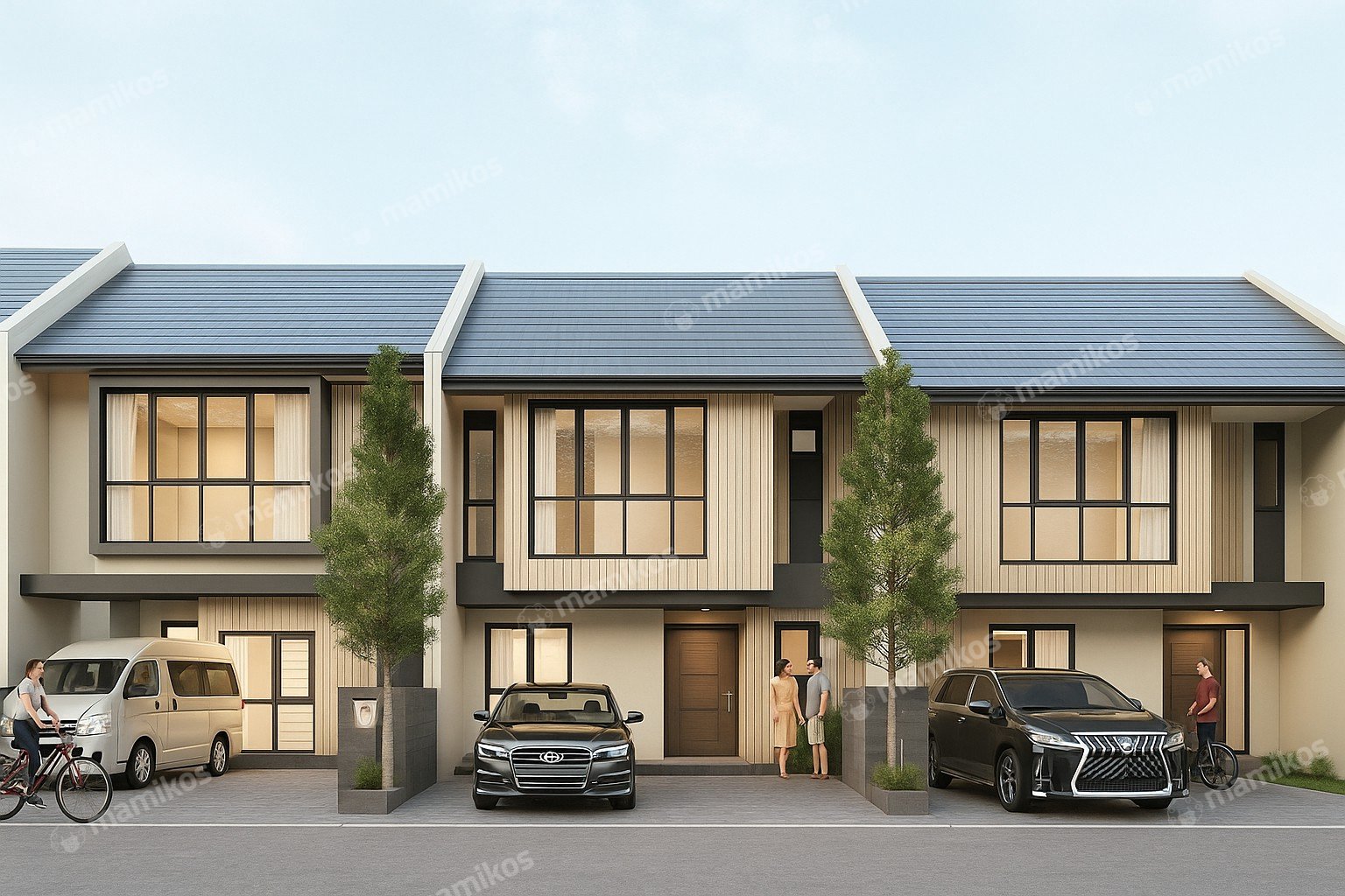 Rumah Sertifikat SHM 3 Kamar Tidur 3 Kamar Mandi Bambu Apus Jakarta Timur - Photo 3