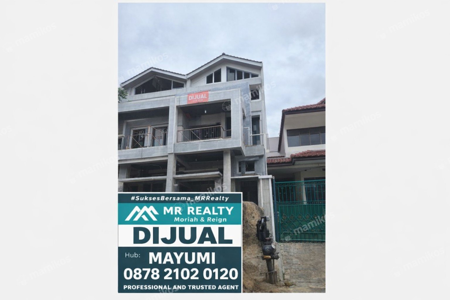 Rumah Sertifikat SHM 4 Kamar Tidur 4 Kamar Mandi Kembangan Jakarta Barat