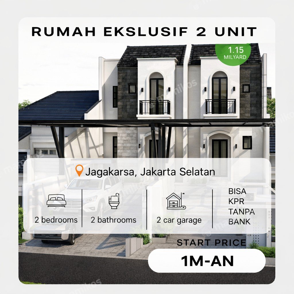 Rumah 3KT 2KM Lenteng Agung Jakarta Selatan - Photo 2