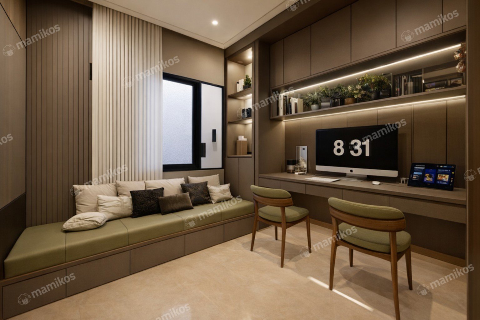 Rumah Sertifikat SHM 6 Kamar Tidur 5 Kamar Mandi Green Lake City Jakarta Barat - Photo 2