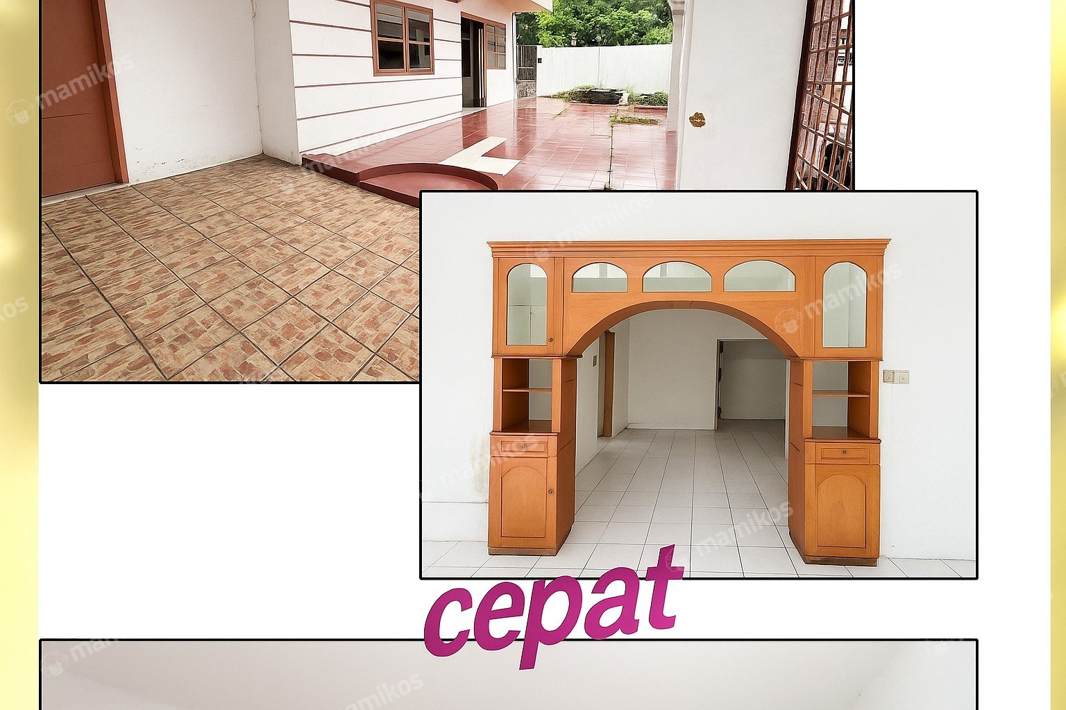 Rumah Sertifikat SHM 3 Kamar Tidur 2 Kamar Mandi Citra Garden Jakarta Barat