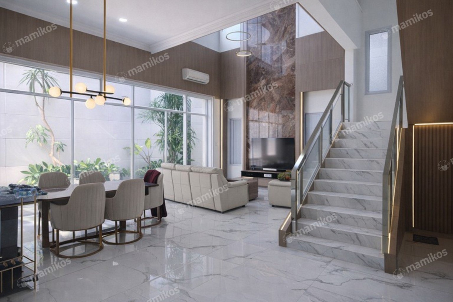 Rumah Sertifikat SHM 4 Kamar Tidur 4 Kamar Mandi Pantai Indah Kapuk Jakarta Utara