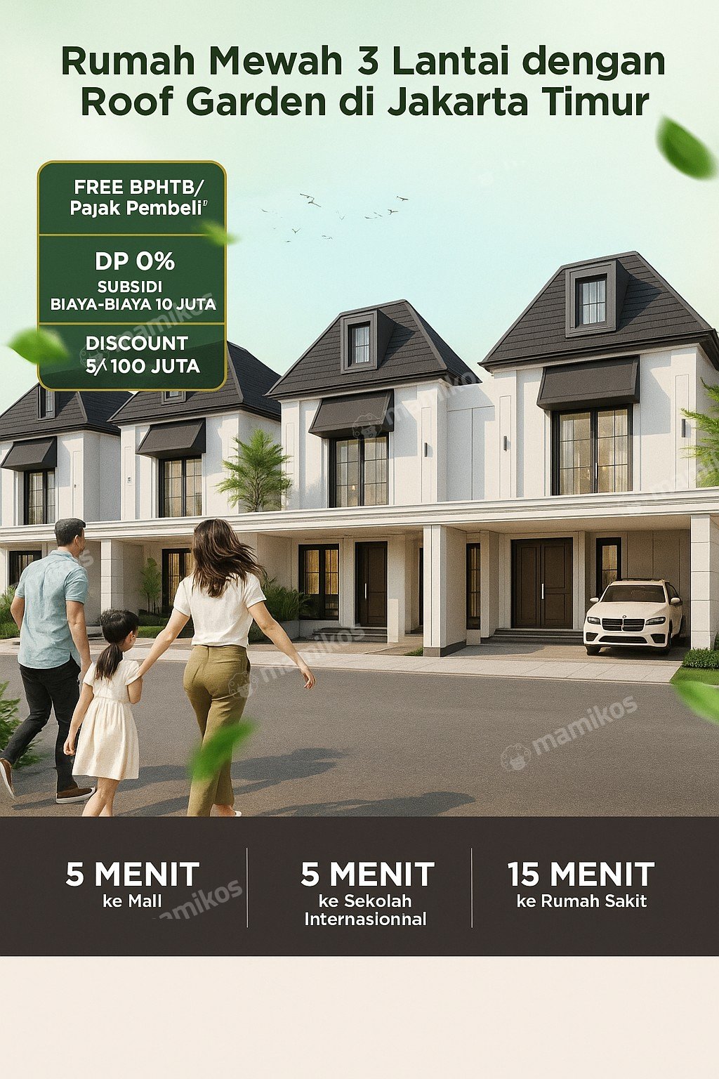 Rumah Sertifikat SHM 4 Kamar Tidur 4 Kamar Mandi Cilangkap Jakarta Timur - Photo 2