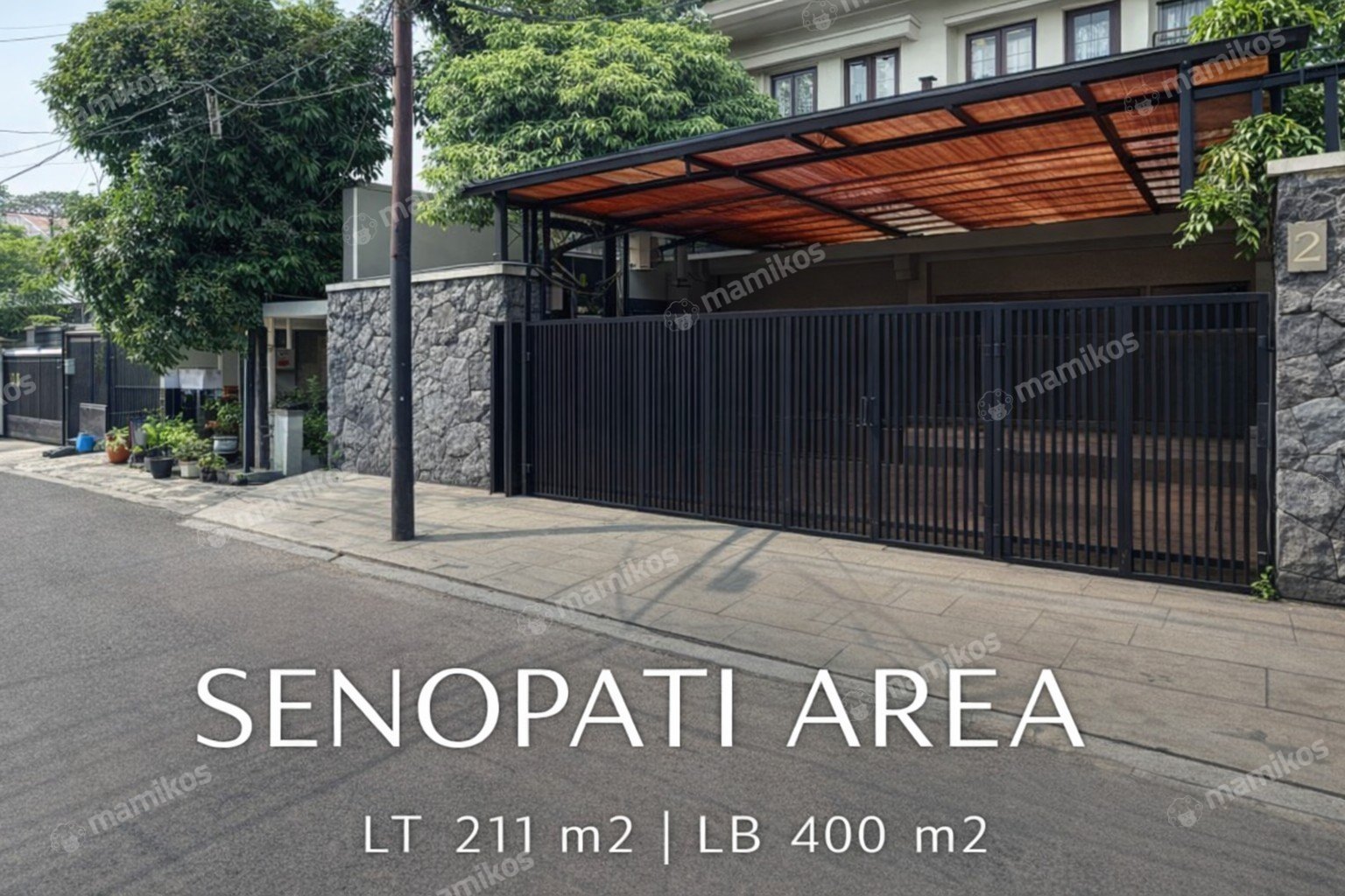 Rumah Sertifikat SHM 4 Kamar Tidur 4 Kamar Mandi Senopati Jakarta Selatan