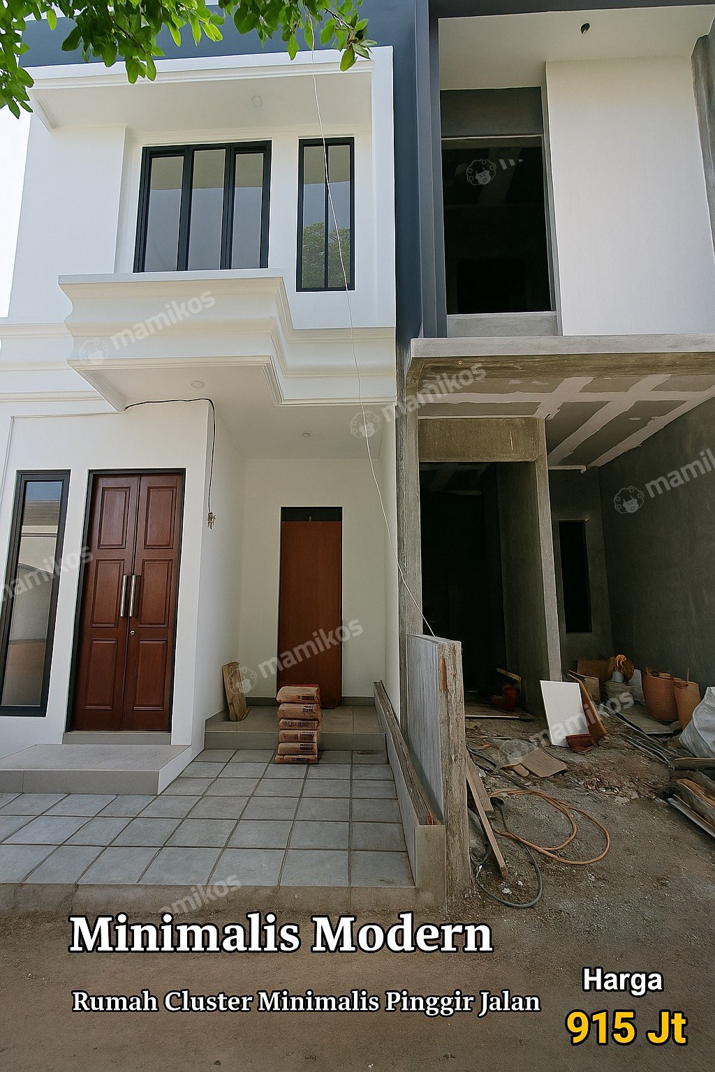 Rumah Sertifikat SHM 2 Kamar Tidur 2 Kamar Mandi Ciracas Jakarta Timur
