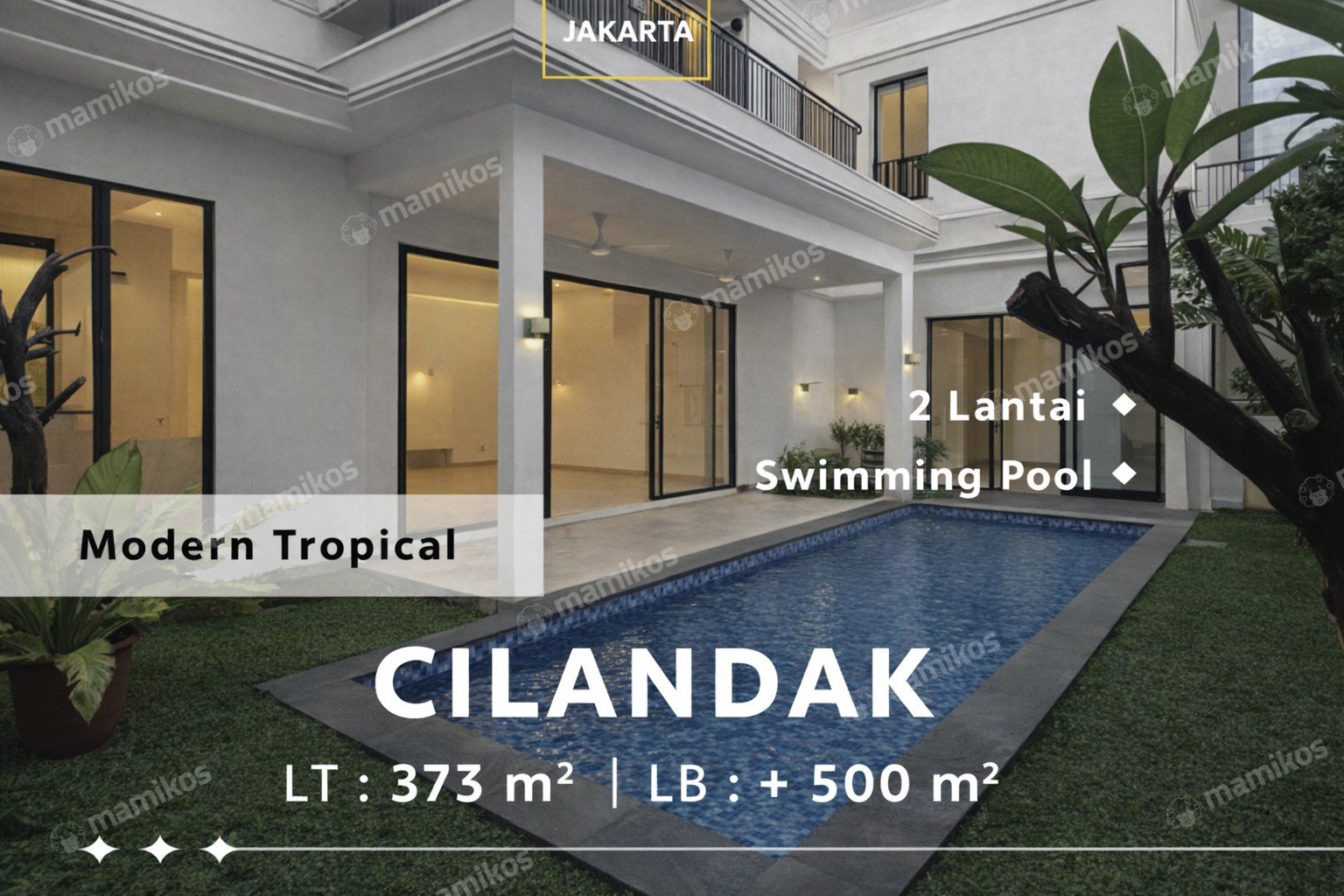 Rumah 5 Kamar Tidur 5 Kamar Mandi 1 Lantai Cilandak Jakarta Selatan