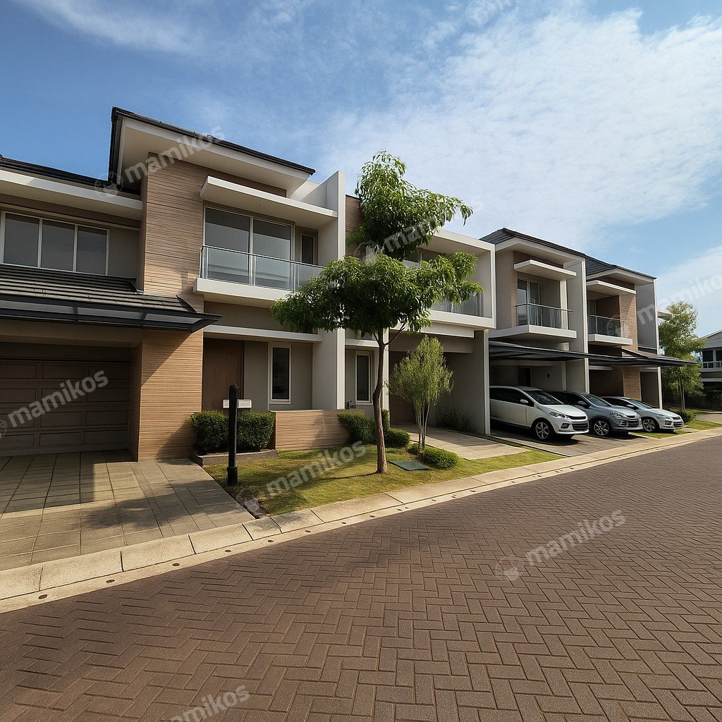 Rumah Baru 3 Kamar Tidur 3 Kamar Mandi Golf Island Jakarta Utara - Photo 2