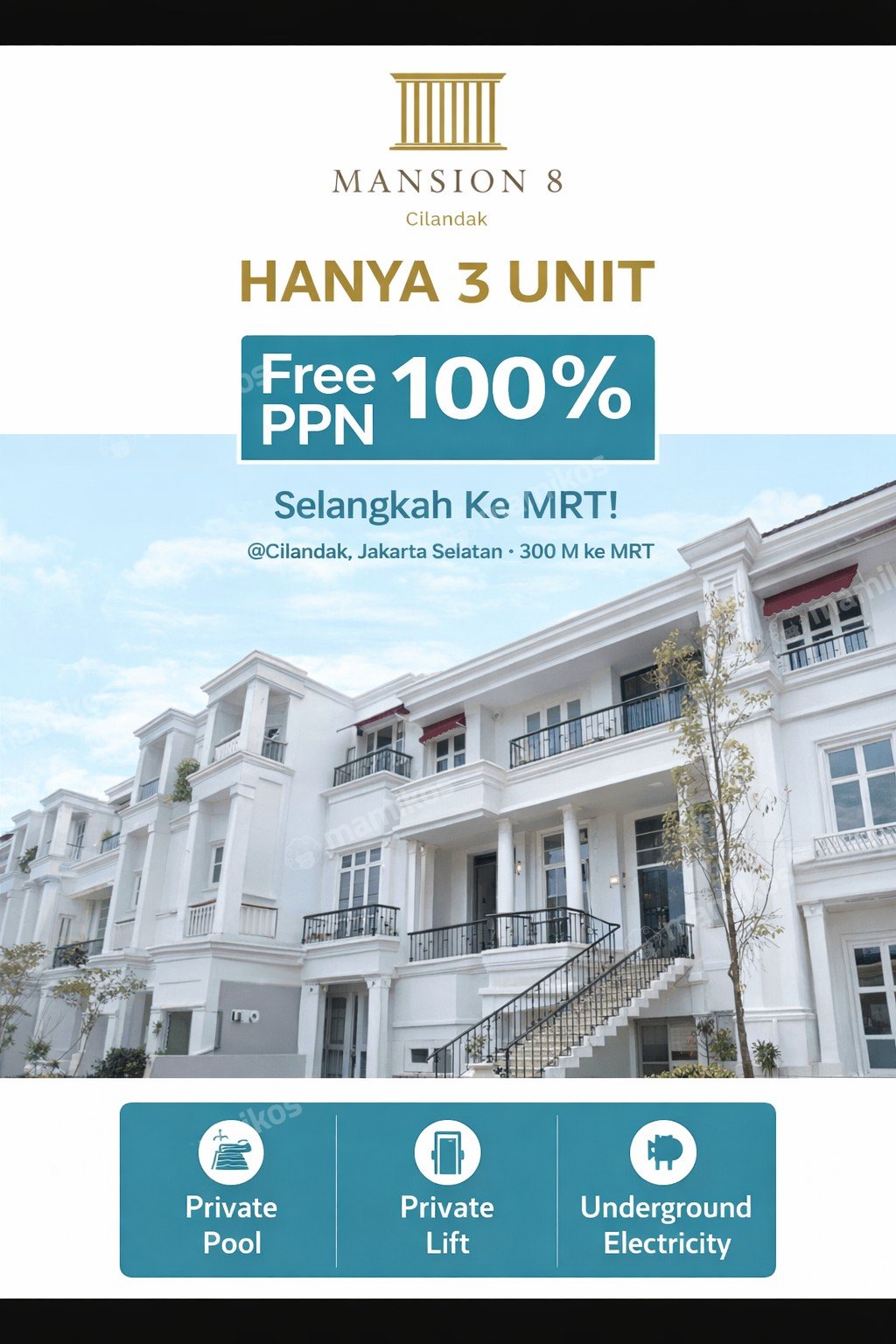 Rumah Sertifikat SHM 4 Kamar Tidur 4 Kamar Mandi Kebayoran Baru Jakarta Selatan - Photo 5