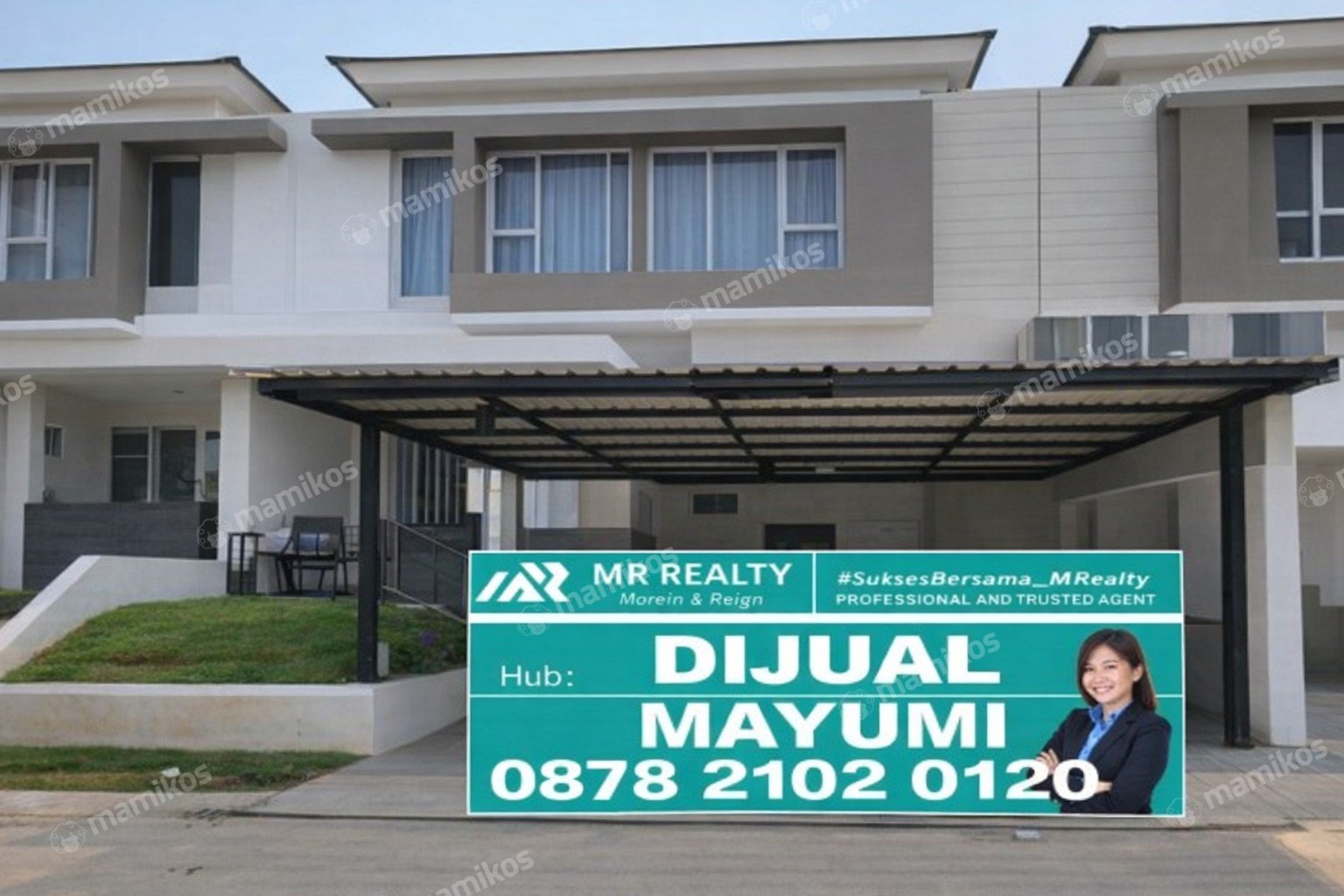 Rumah 4 Kamar Tidur 3 Kamar Mandi 3 Lantai Citra Garden Jakarta Barat