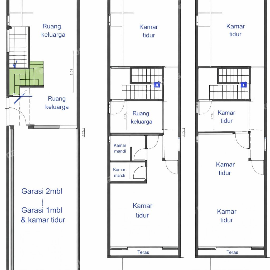 Rumah Sertifikat SHM 5 Kamar Tidur 4 Kamar Mandi Tanjung Duren Jakarta Barat - Photo 4