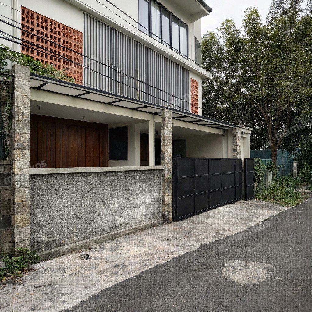 Rumah Sertifikat SHM 3 Kamar Tidur 3 Kamar Mandi Cirendeu Jakarta Selatan - Photo 2