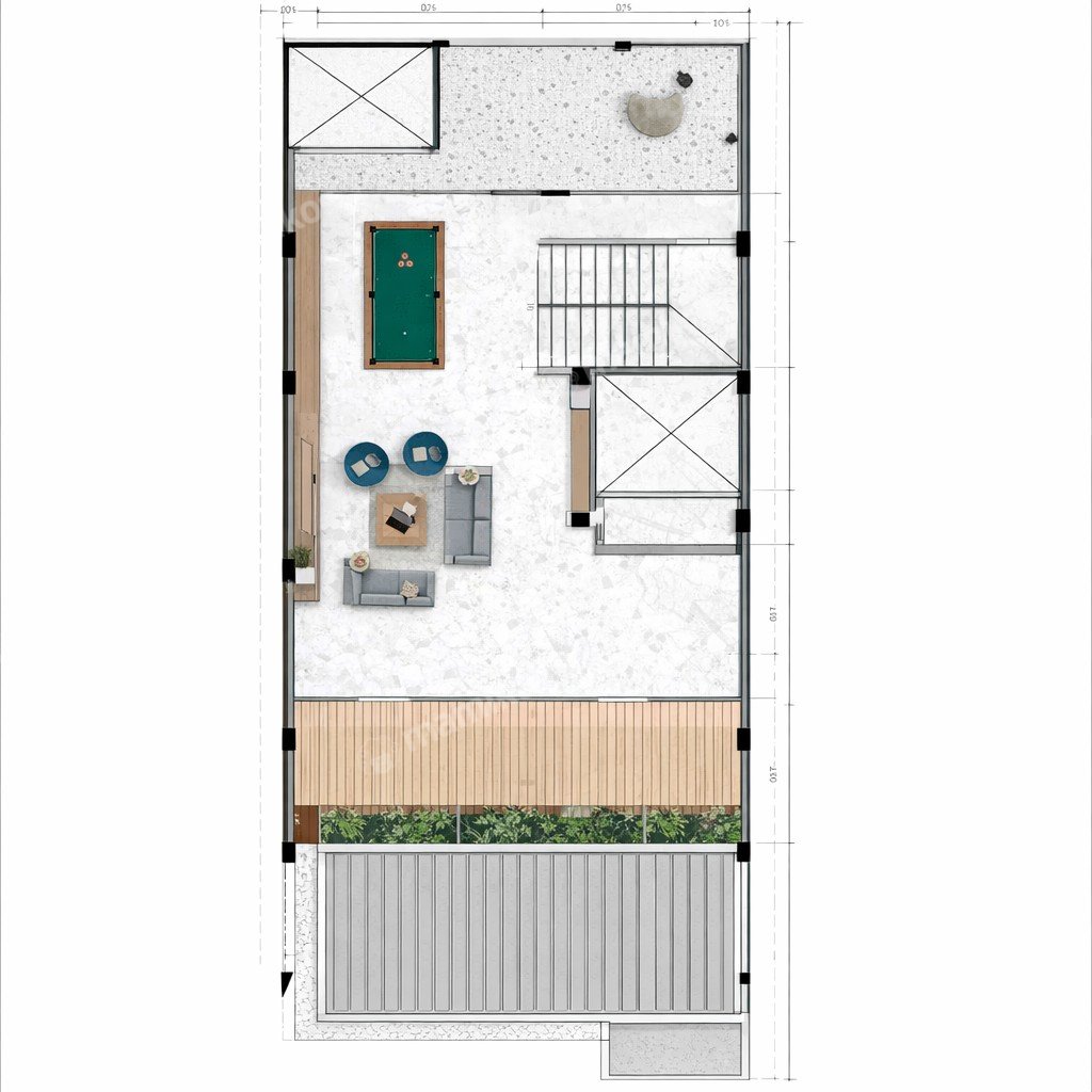 Rumah 5 Kamar Tidur 4 Kamar Mandi 4 Lantai Permata Buana Jakarta Barat - Photo 2