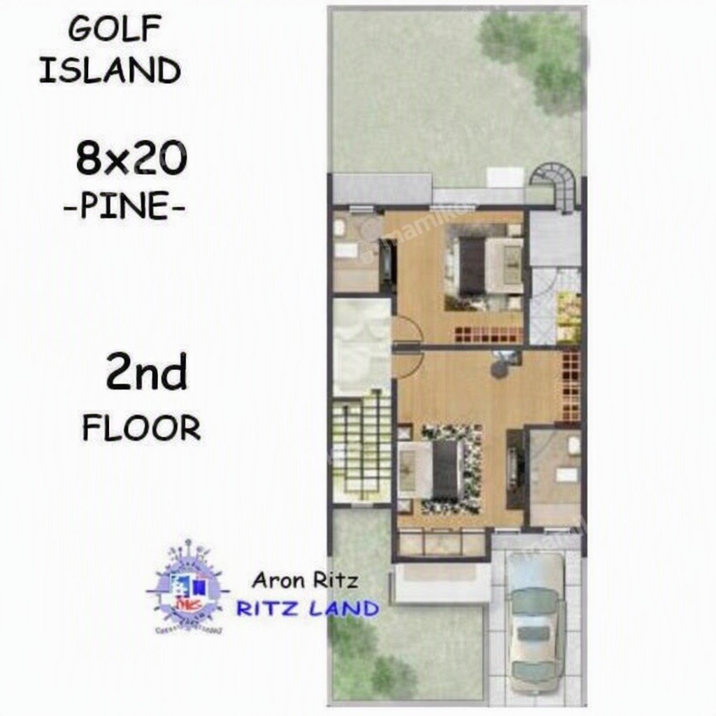 Rumah Sertifikat Hak Pakai 3 Kamar Tidur 3 Kamar Mandi Golf Island Jakarta Utara - Photo 5