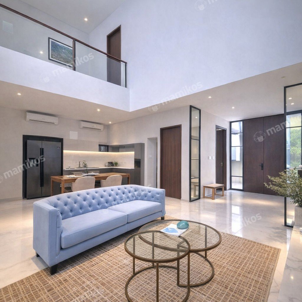 Rumah Sertifikat HGB 3 Kamar Tidur 3 Kamar Mandi Pantai Mutiara Jakarta Utara - Photo 4