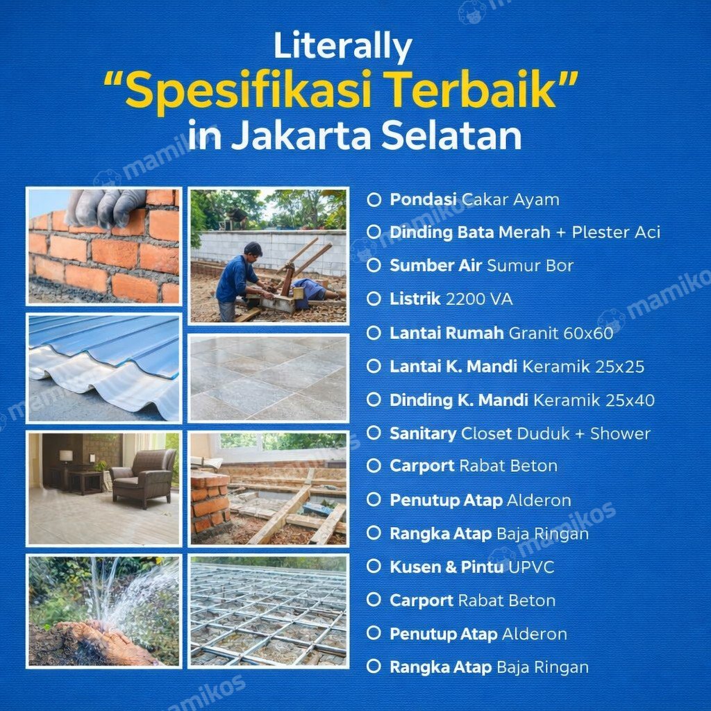 Rumah Baru Sertifikat SHM 3 Kamar Tidur Pesanggrahan Jakarta Selatan - Photo 3