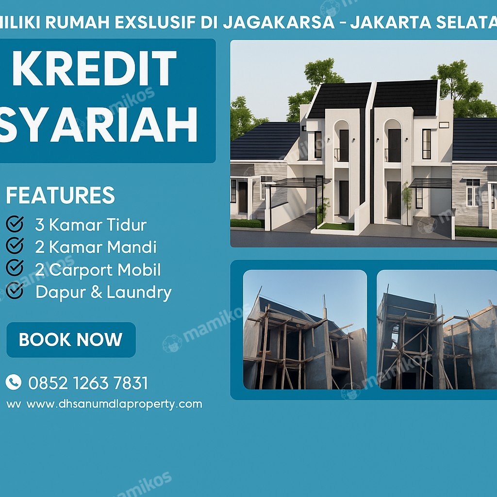 Rumah Baru Sertifikat SHM 3 Kamar Tidur Ragunan Jakarta Selatan - Photo 2