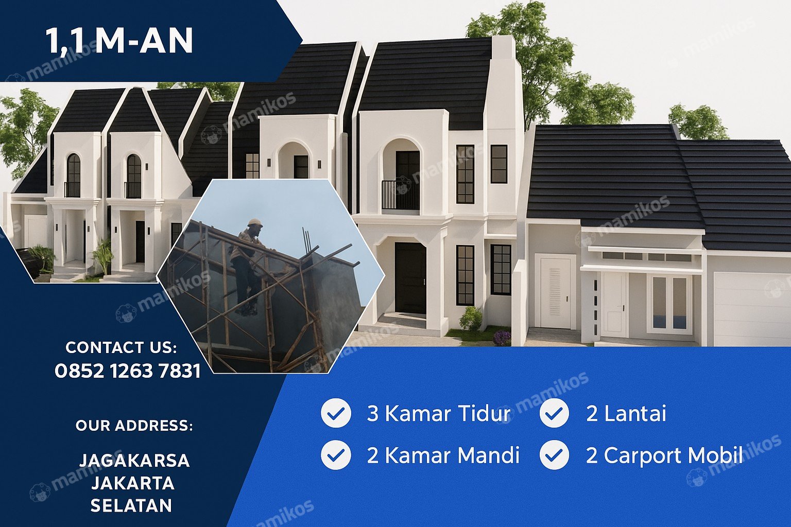 Rumah Baru Sertifikat SHM 3 Kamar Tidur Ragunan Jakarta Selatan - Photo 4