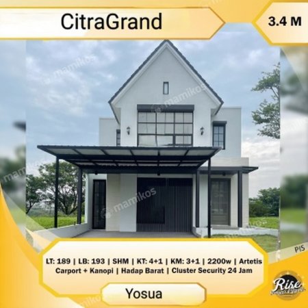 Rumah Sertifikat SHM 4 Kamar Tidur 3 Kamar Mandi Citragrand Semarang - Photo 2